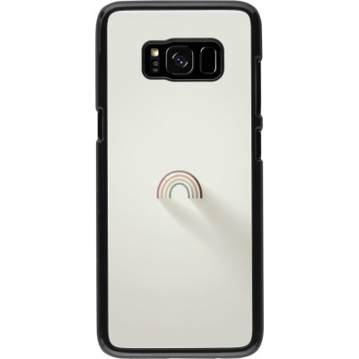 Samsung Galaxy S8 Case Hülle - Mini Regenbogen Minimal
