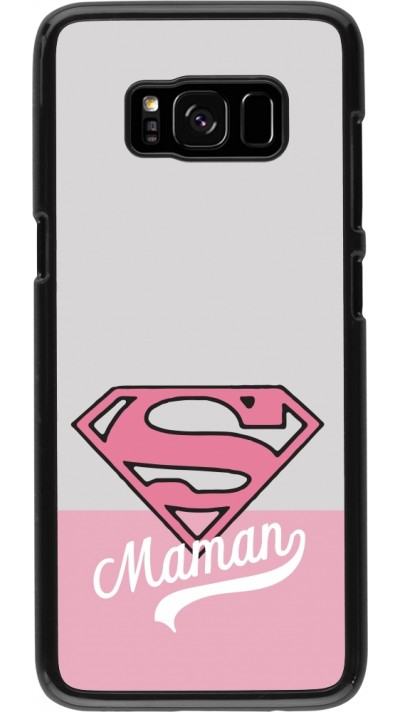 Samsung Galaxy S8 Case Hülle - Mom 2024 Super hero maman