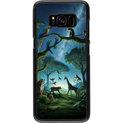 Samsung Galaxy S8 Case Hülle - Paradies der exotischen Tiere