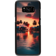 Samsung Galaxy S8 Case Hülle - Paradies Malediven