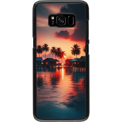 Samsung Galaxy S8 Case Hülle - Paradies Malediven