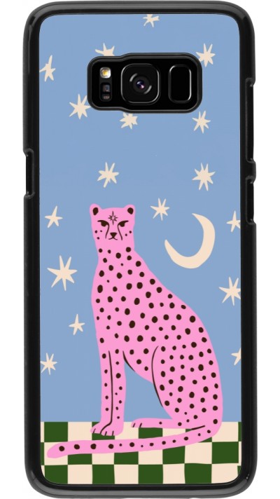 Samsung Galaxy S8 Case Hülle - Pink leopard with stars 2026