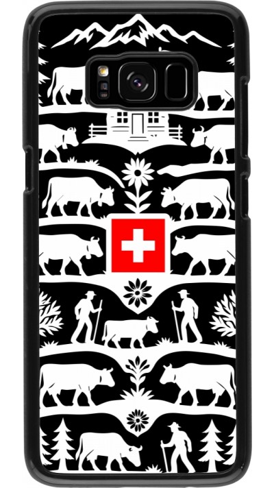 Samsung Galaxy S8 Case Hülle - Poya Schweiz 3 schwarz