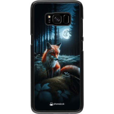 Samsung Galaxy S8 Case Hülle - Fuchs Mond Wald