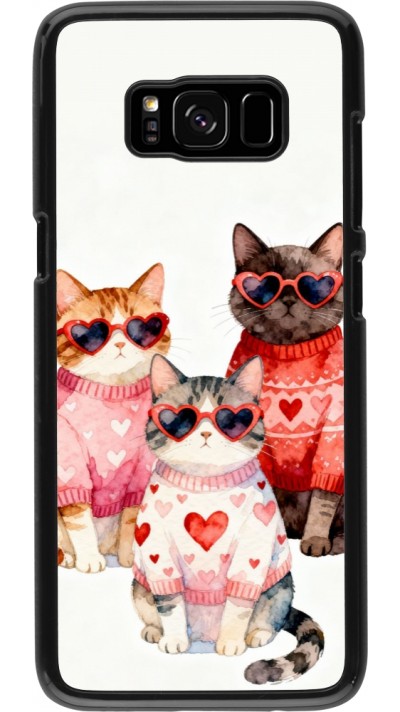 Coque Samsung Galaxy S8 - Saint Valentines Day 26 Cat Love