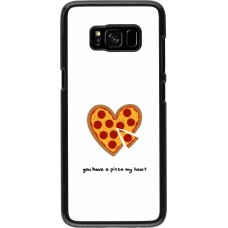 Samsung Galaxy S8 Case Hülle - Saint Valentines Day 26 You have my pizza heart