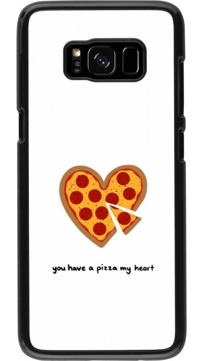 Coque Samsung Galaxy S8 - Saint Valentines Day 26 You have my pizza heart