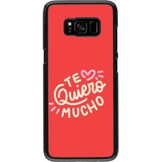 Samsung Galaxy S8 Case Hülle - Saint Valentines Day 26 Te quiero mucho