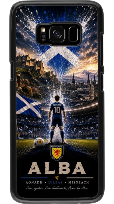 Samsung Galaxy S8 Case Hülle - Fussball Schottland splash 2026