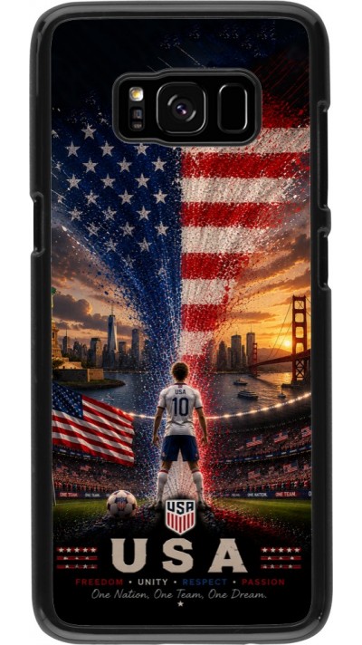 Samsung Galaxy S8 Case Hülle - Fussball Vereinigten Staaten splash 2026