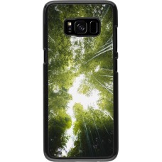 Samsung Galaxy S8 Case Hülle - Spring 23 forest blue sky