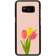 Samsung Galaxy S8 Case Hülle - Spring 23 tulip trio