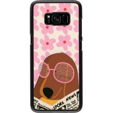 Samsung Galaxy S8 Case Hülle - Dog with newspaper Spring 2026