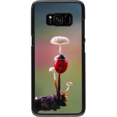 Samsung Galaxy S8 Case Hülle - Ladybird on a mushroom Spring 2026