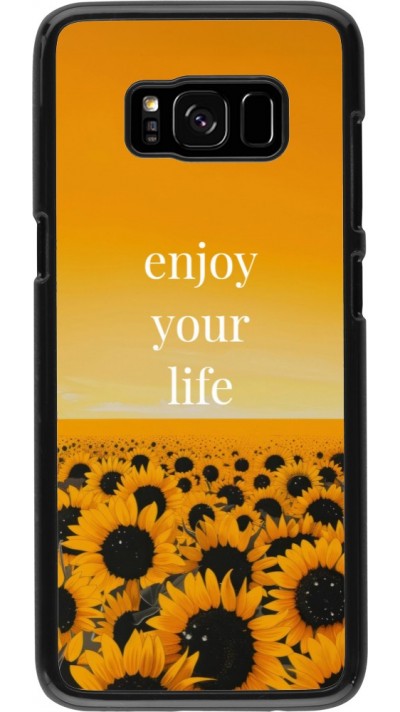 Samsung Galaxy S8 Case Hülle - Summer 2026 Enjoy your life