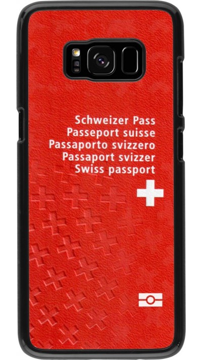 Hülle Samsung Galaxy S8 - Swiss Passport