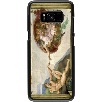 Samsung Galaxy S8 Case Hülle - Kunstbild - Die Erschaffung Adams - Michelangelo