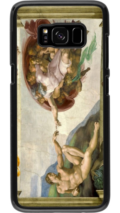 Samsung Galaxy S8 Case Hülle - Kunstbild - Die Erschaffung Adams - Michelangelo