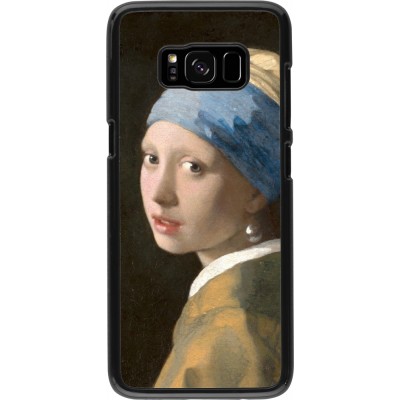 Samsung Galaxy S8 Case Hülle - Kunstbild - Das Mädchen mit dem Perlenohrring - Jan Vermeer