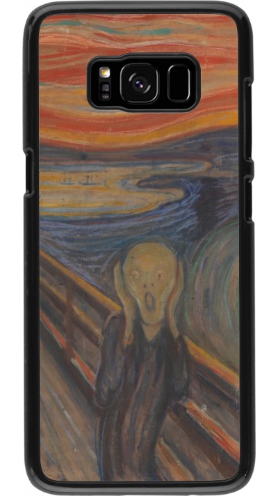 Samsung Galaxy S8 Case Hülle - Kunstbild - Der Schrei - Edvard Munch