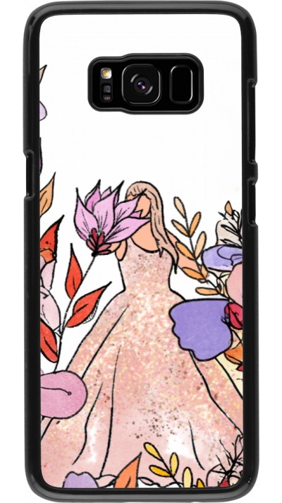 Samsung Galaxy S8 Case Hülle - Taylor Swift Sketch - White