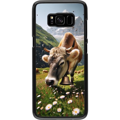 Samsung Galaxy S8 Case Hülle - Kuh Berg Wallis