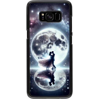 Samsung Galaxy S8 Case Hülle - Valentin 2024 Liebe unter dem Mond