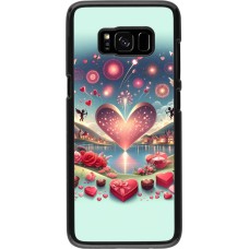 Samsung Galaxy S8 Case Hülle - Valentin 2025 Schick