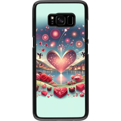 Samsung Galaxy S8 Case Hülle - Valentin 2025 Schick