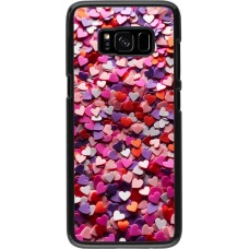 Samsung Galaxy S8 Case Hülle - Valentin 2025 Konfetti