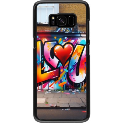 Samsung Galaxy S8 Case Hülle - Valentin 2025 Liebe U Tag