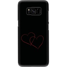 Samsung Galaxy S8 Case Hülle - Valentine 2023 attached heart