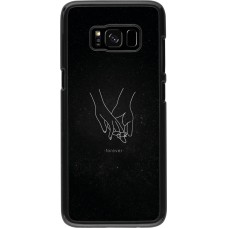 Samsung Galaxy S8 Case Hülle - Valentine 2023 hands forever