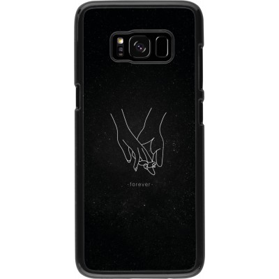 Samsung Galaxy S8 Case Hülle - Valentine 2023 hands forever