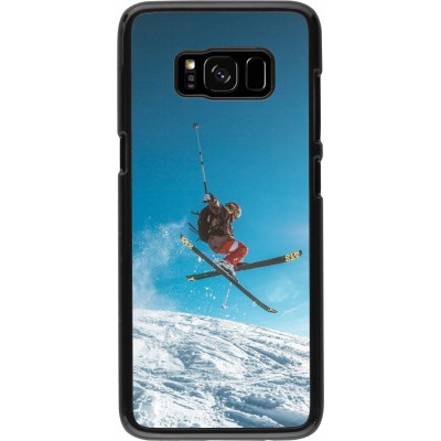 Samsung Galaxy S8 Case Hülle - Winter 22 Ski Jump