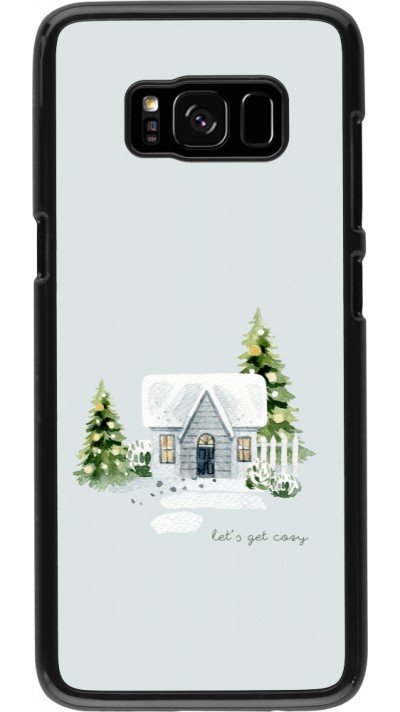 Samsung Galaxy S8 Case Hülle - Winter 25 Cosy House