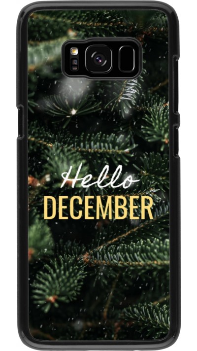 Samsung Galaxy S8 Case Hülle - Winter 25 Winter hello december
