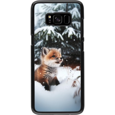 Samsung Galaxy S8 Case Hülle - Weihnachten 2023 Fuechslein Tanne