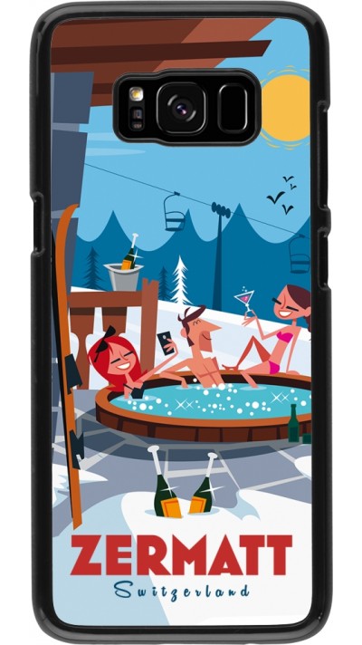 Samsung Galaxy S8 Case Hülle - Zermatt Mountain Jacuzzi