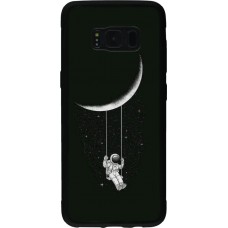 Hülle Samsung Galaxy S8 - Silikon schwarz Astro balançoire