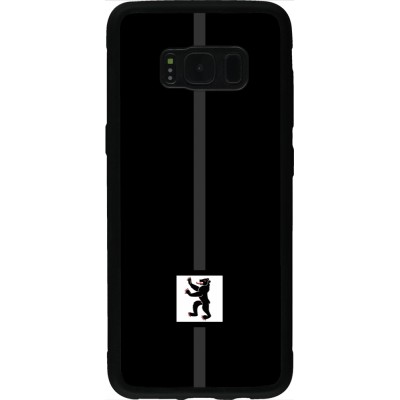 Samsung Galaxy S8 Case Hülle - Silikon schwarz Kanton AI schwarz