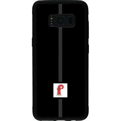 Samsung Galaxy S8 Case Hülle - Silikon schwarz Kanton BL schwarz