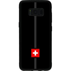 Samsung Galaxy S8 Case Hülle - Silikon schwarz Kanton CH schwarz