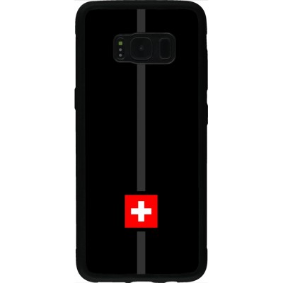 Samsung Galaxy S8 Case Hülle - Silikon schwarz Kanton CH schwarz