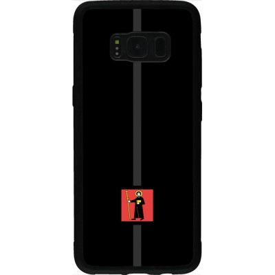 Samsung Galaxy S8 Case Hülle - Silikon schwarz Kanton GL schwarz