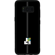 Samsung Galaxy S8 Case Hülle - Silikon schwarz Kanton GR schwarz