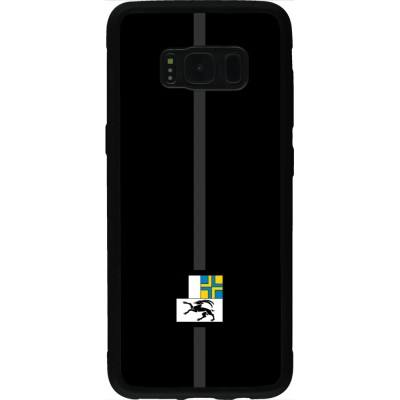 Samsung Galaxy S8 Case Hülle - Silikon schwarz Kanton GR schwarz