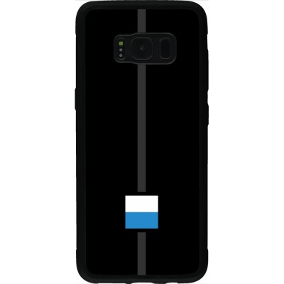 Samsung Galaxy S8 Case Hülle - Silikon schwarz Kanton LU schwarz