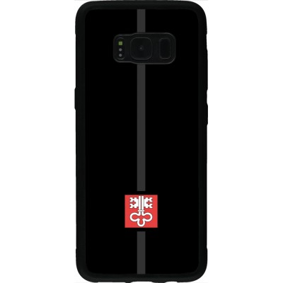 Samsung Galaxy S8 Case Hülle - Silikon schwarz Kanton NW schwarz
