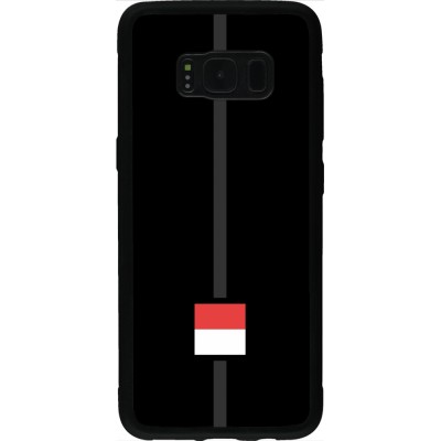 Samsung Galaxy S8 Case Hülle - Silikon schwarz Kanton SO schwarz